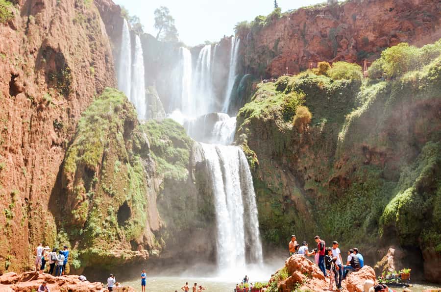 From Marrakech: Ouzoud Waterfalls Guided Tour & Boat Ride - The macaques and the olive-tree paths