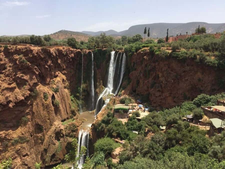 From Marrakech: Ouzoud Waterfalls Guided Trip with Boat Ride - The boat ride beneath the cascades