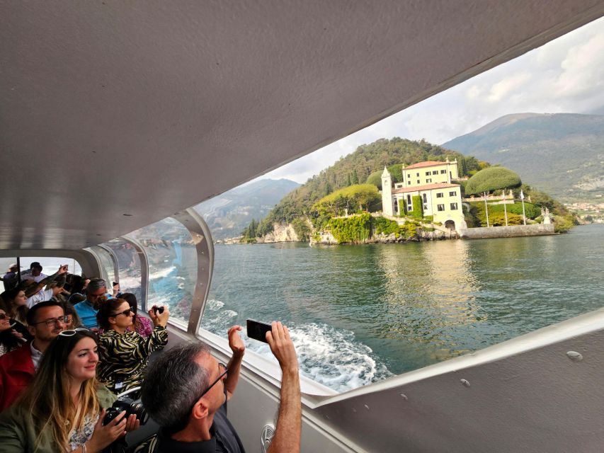 From Milan: Como, Lugano and Bellagio Exclusive Boat Cruise - The one-hour private boat to Bellagio