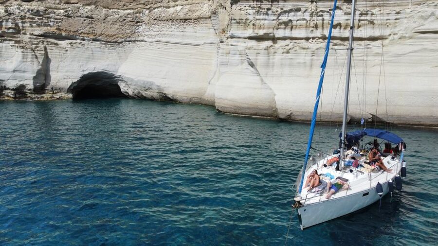 From Milos: Guided Day Cruise to Kleftiko With Lunch - From Adamas to Cape Vani