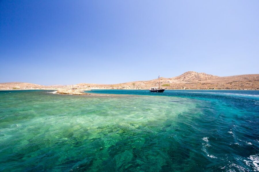 From Mykonos: Cruise to Delos and Rhenia with Lunch - Choosing Delos over another swim stop