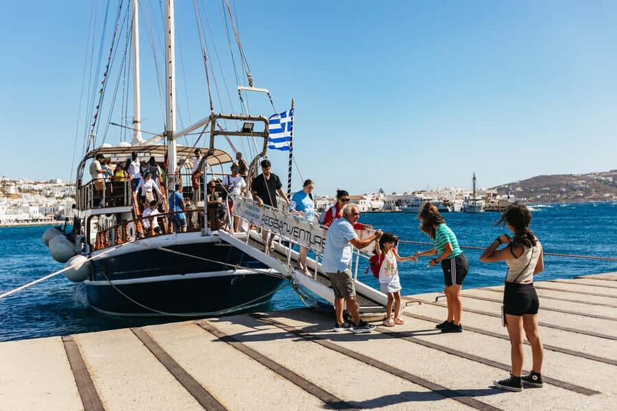 From Mykonos: Cruise to Delos and Rhenia with Lunch - Wind, waves, and comfort on the return