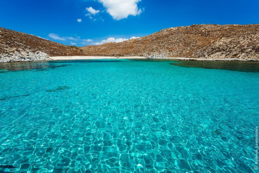 From Mykonos: Delos & Rhenia Islands Half-Day Trip by Boat - Rhenia: clear water and a swim from the boat