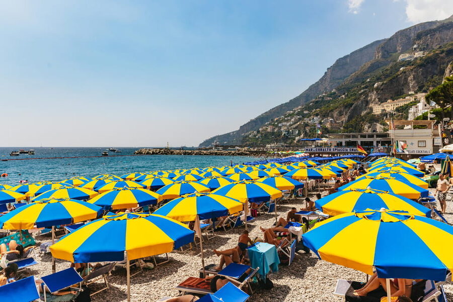 From Naples: Positano and Amalfi Boat Tour with Drinks - Swimming and Snorkeling in Clear Water