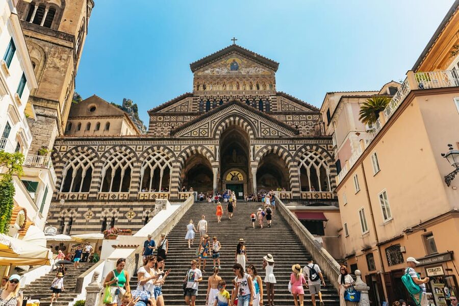 From Naples: Positano and Amalfi Boat Tour with Drinks - Amalfi, With Time to Walk and Eat