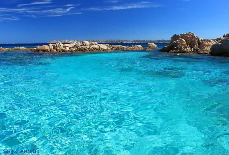 From Palau: La Maddalena Archipelago 4 Stops Boat Tour - Santa Maria gives you the longest beach break