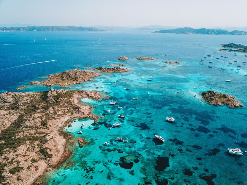 From Palau: La Maddalena Full-Day Archipelago Catamaran Tour - Spargi and the coves around Cala Soraya