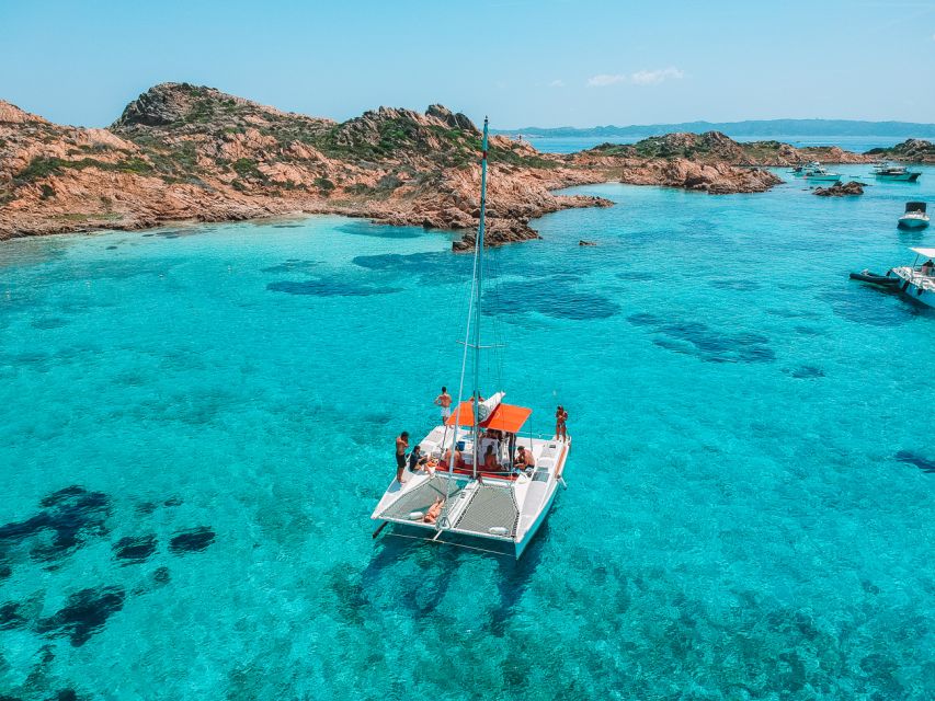 From Palau: La Maddalena Full-Day Archipelago Catamaran Tour - Leaving Palau for Porto Rafael and Punta Sardinia