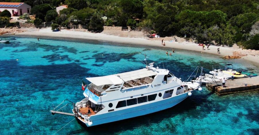 From Palau: La Maddalena Islands Full-Day Trip by Boat - Spargi and Cala Corsara: the first real stop