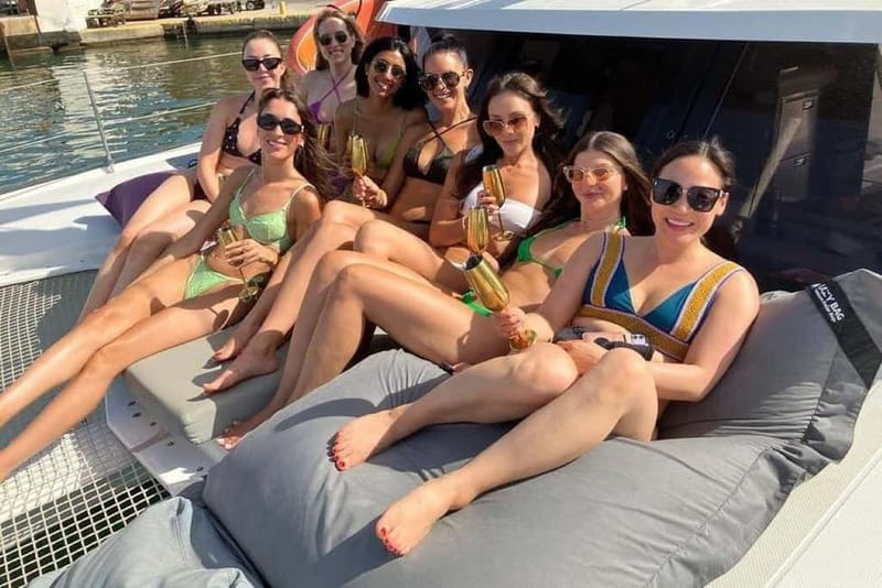 From Palma: Luxury Catamaran Group Tour with Tapas & Drinks - Four hours of sailing, views, and open water