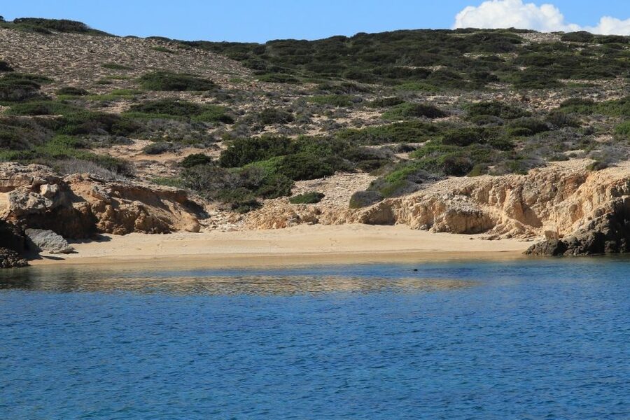 From Paros: Antiparos and Despotiko Full-Day Swim Cruise - Antiparos caves and the optional cliff jump