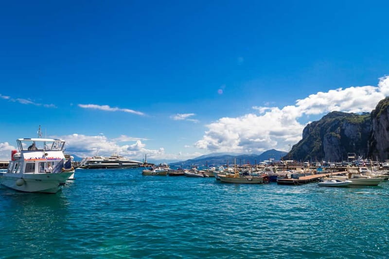 From Pompeii/Castellammare/Vico Equense: Capri Day Cruise - Why seeing Capri from the sea matters