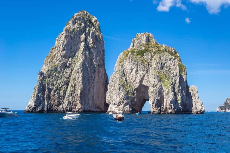 From Pompeii/Castellammare/Vico Equense: Capri Day Cruise - Starting from Pompeii, Castellammare, or Vico Equense