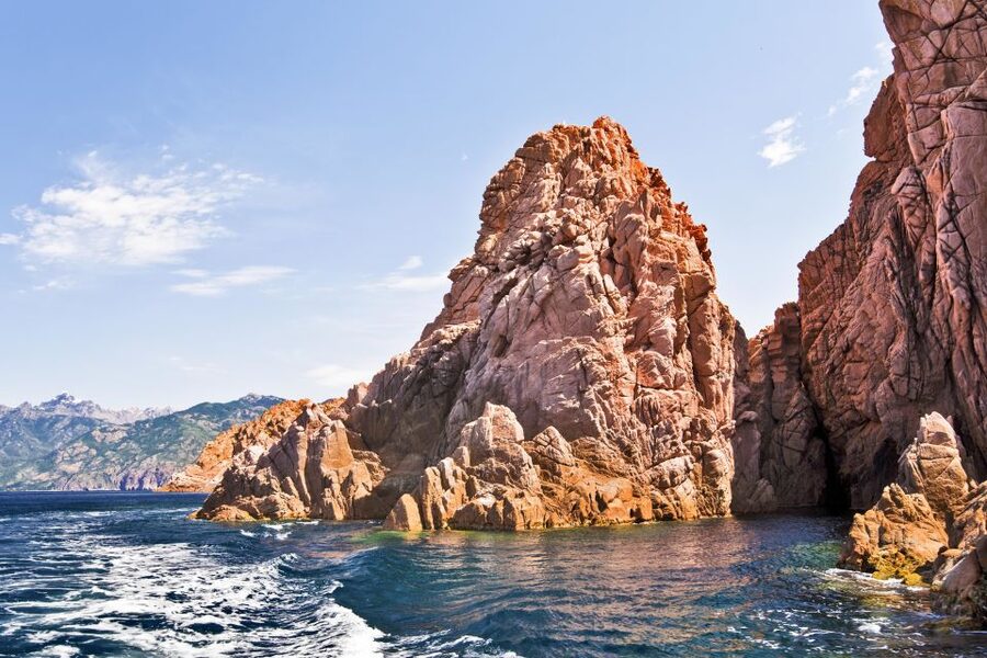 From Porto: Scandola and Calanche de Piana Boat Tour - Reading the shapes of the Calanche de Piana