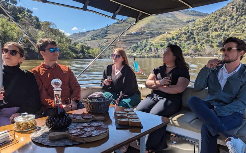 From Porto: Tastings at 2 Wineries, Chef's Lunch & Boat Tour - First winery: small-scale wine and local products