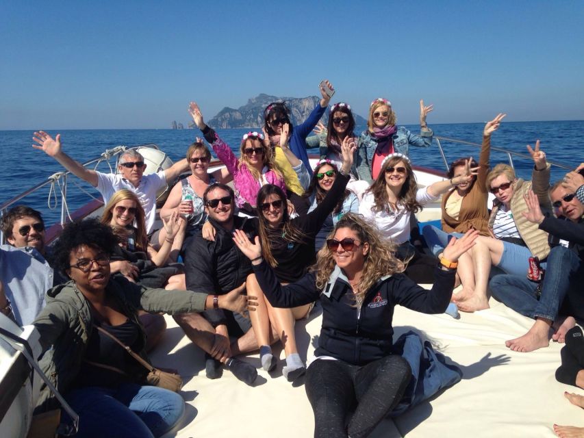 From Positano, Praiano, or Amalfi: Capri Full-Day Boat Tour - Setting out from Amalfi, Praiano, or Positano