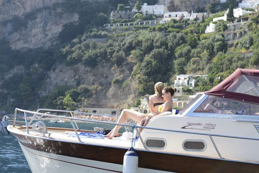 From Positano: Sorrento Coast & Capri Full-Day Trip by Boat - From Piano di Sorrento to the Sorrentine Coast