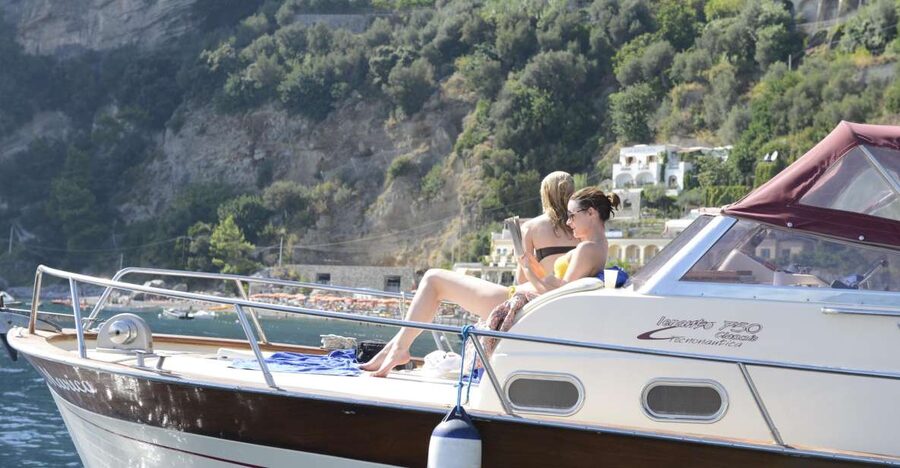 From Positano: Sorrento Coast & Capri Full-Day Trip by Boat - Sea Caves, Paleolithic Rock, and Casa Malaparte