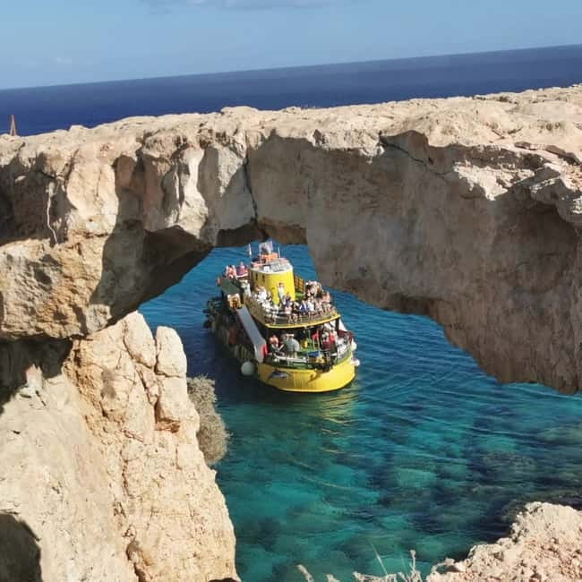 From Protaras: Cruise to Blue Lagoon, Turtle Cove & Sea Cave - Turtle Cove and the chance to see wild animals