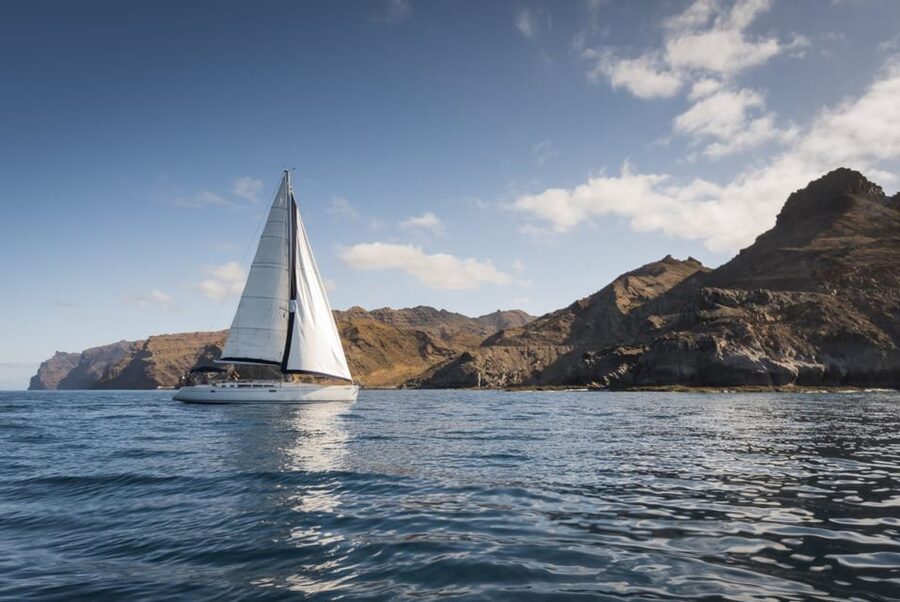 From Puerto de Mogán: Sailboat Trip with Food and Drinks - The swimming and snorkeling stop
