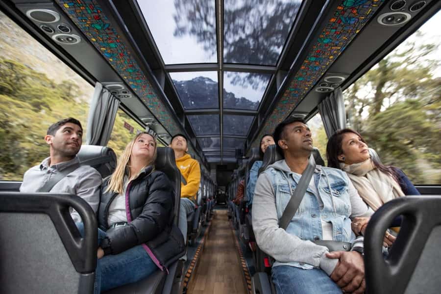 From Queenstown Milford Sound Cruise & Glass-Roof Coach Tour - The return journey and the real time commitment