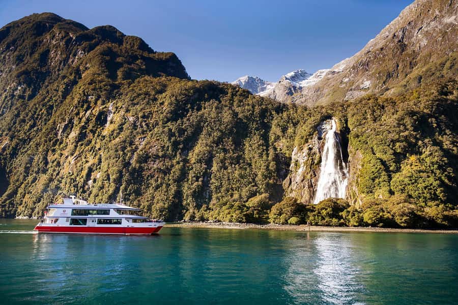 From Queenstown Milford Sound Cruise & Glass-Roof Coach Tour - Mirror Lakes and the Eglinton Valley