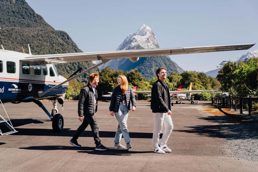 From Queenstown: Milford Sound Full-Day Trip by Plane & Boat - Hotel pickup and check-in in Queenstown