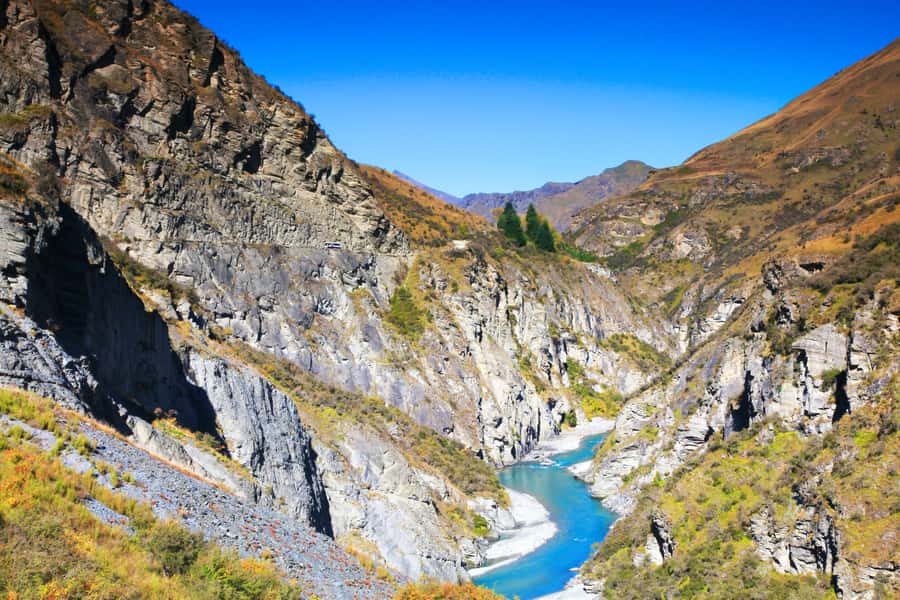 From Queenstown: Skippers Canyon Jet Boat Ride - The Pipeline Bungy stop and return journey