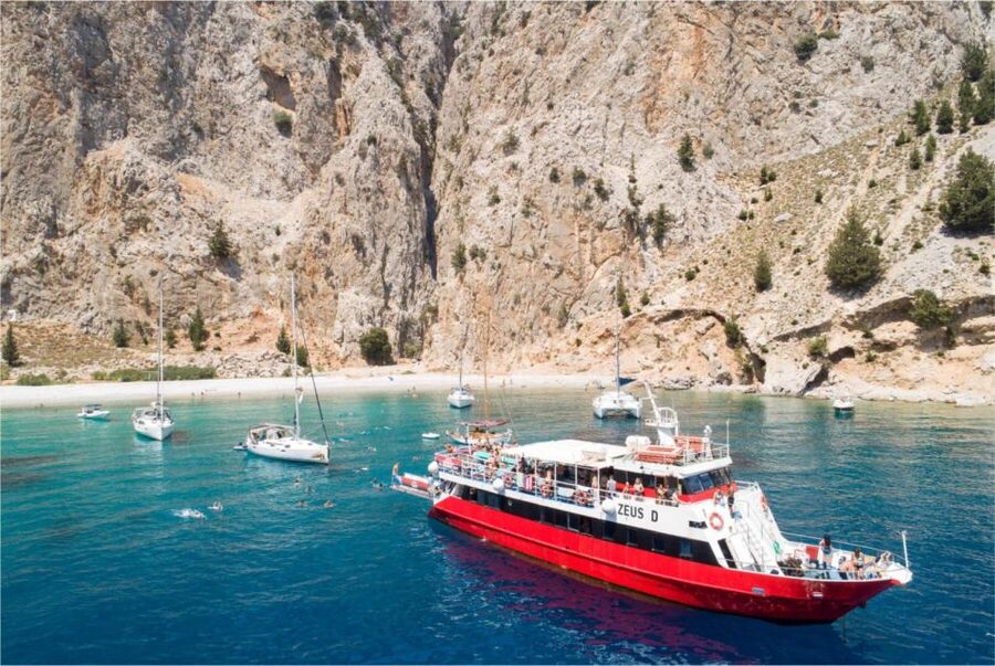 From Rhodes: Cruise to Symi Island and Saint George's Bay - Leaving Mandraki Harbour at 10:00