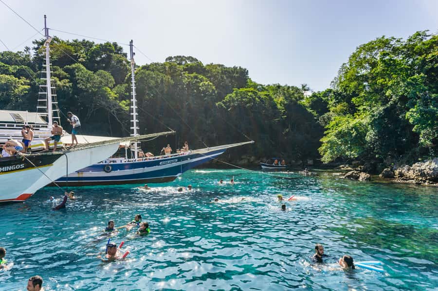 From Rio de Janeiro: Angra dos Reis Boat Trip with Lunch - The buffet lunch and what to bring