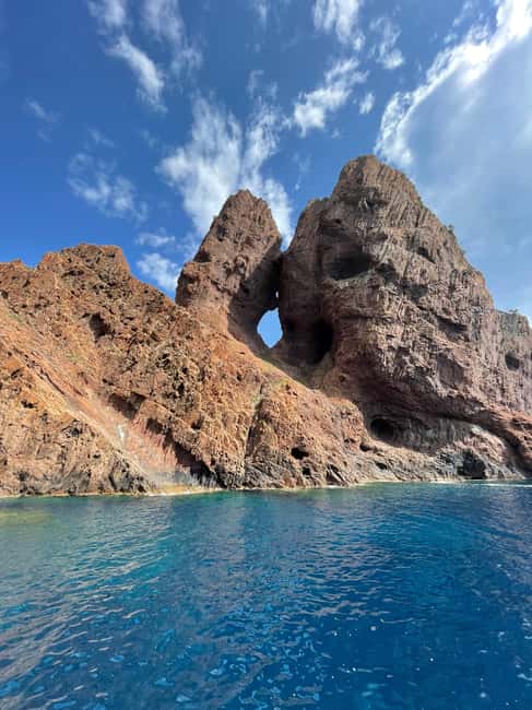 From Sagone/Cargèse: Scandola and Calanques de Piana Cruise - Crossing the Gulf of Porto toward Piana