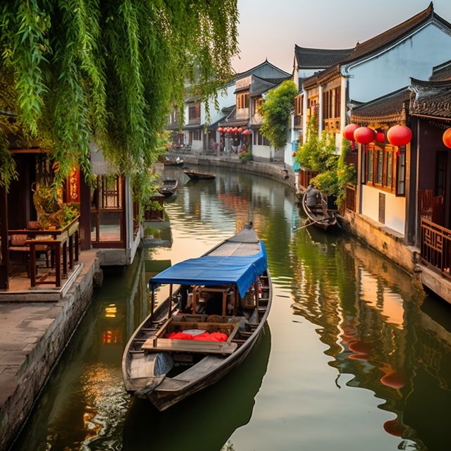From Shanghai: Private Zhujiajiao Tour with Boat Ride - First look at Zhujiajiao’s old street