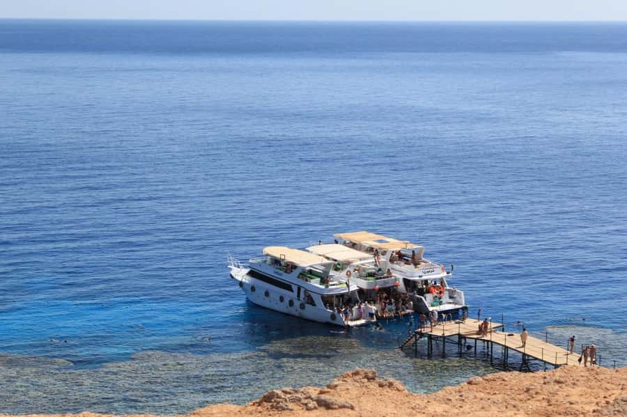 From Sharm: Ras Mohammed Cruise with Island Visit and Lunch - Help for children and nervous swimmers