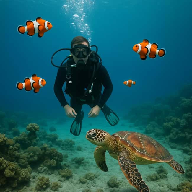 From Sharm: Ras Muhammed & White Island By Boat & intro Dive - Ras Mohammed by yacht, not by land