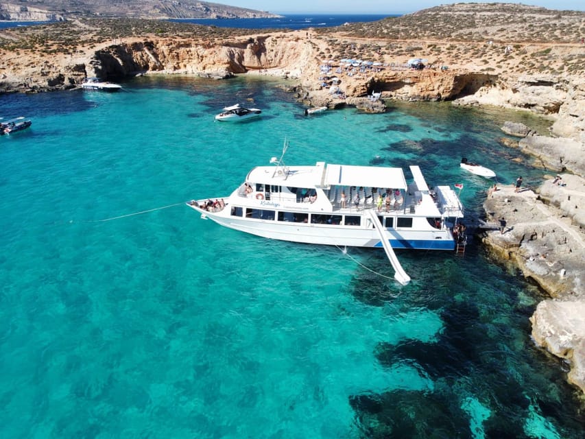 From Sliema: Gozo, Comino and Blue Lagoon Cruise - Qala Belvedere, a quick view with real payoff