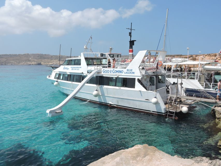 From Sliema: Gozo, Comino and Blue Lagoon Cruise - Leaving Sliema and following Malta’s northern coast