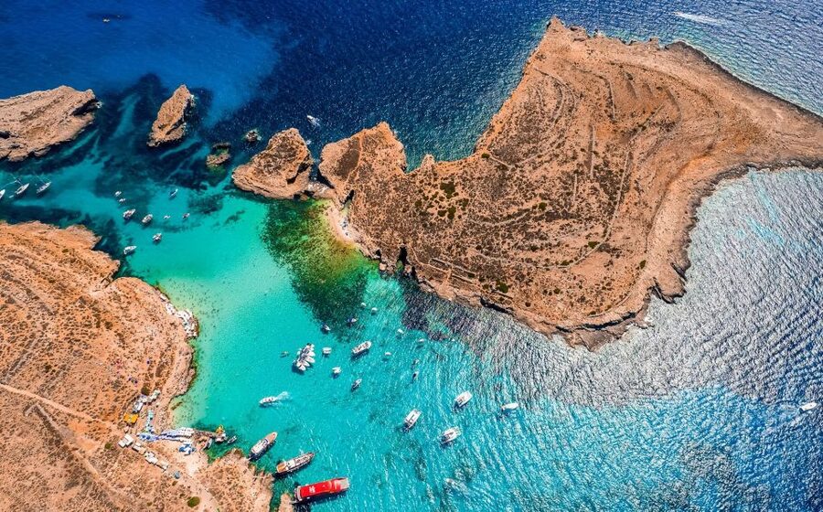 From Sliema: Gozo, Comino & The Blue Lagoon Boat & Bus Tour - Victoria and the Citadel in 75 minutes