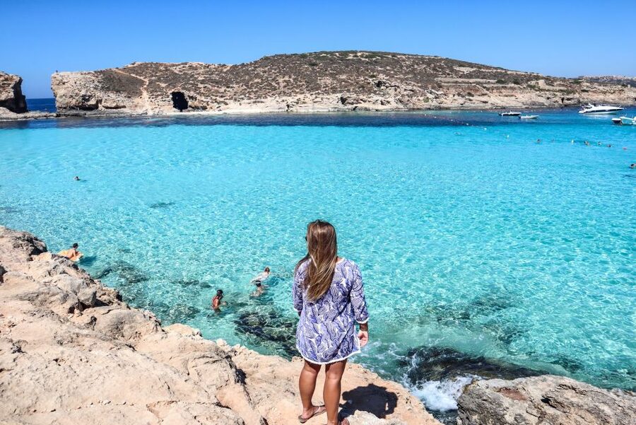 From Sliema: Gozo, Comino & The Blue Lagoon Boat & Bus Tour - Arriving at Mgarr Harbour on Gozo