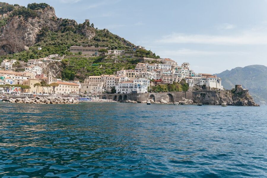 From Sorrento: Amalfi and Positano Full-Day Trip by Boat - The ride toward Positano