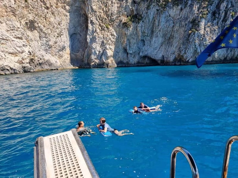 From Sorrento: Capri Boat Tour with Blue Grotto Visit - The coastal sights between the caves