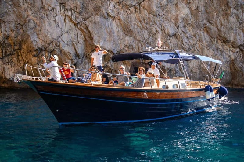 From Sorrento: Capri Boat Tour with Blue Grotto Visit - Swimming and snorkeling in Capri’s clear bays