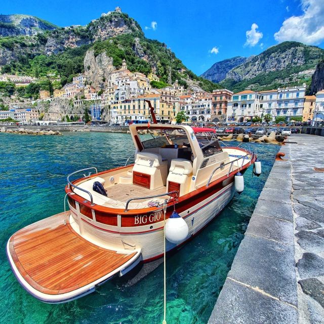 From Sorrento: Positano and Amalfi Boat Trip with Transfer - Key points at a glance