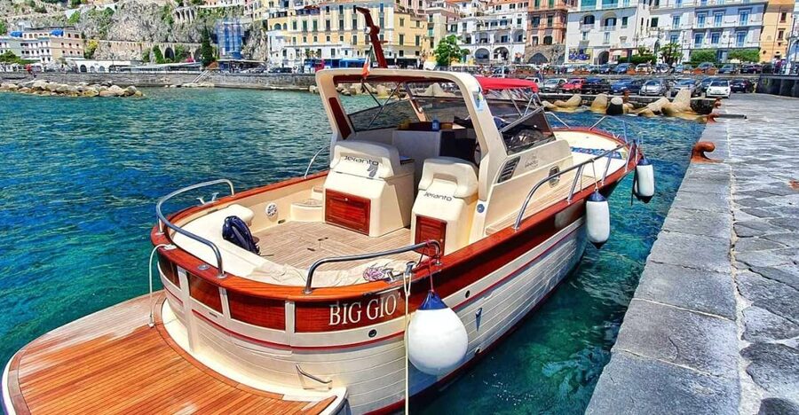 From Sorrento: Positano and Amalfi Boat Trip with Transfer - Praiano, Fiordo di Furore, and Conca dei Marini