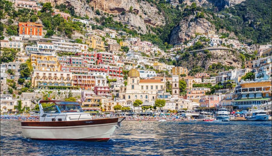 From Sorrento: Positano and Amalfi Boat Trip with Transfer - The ride from Amalfi to Positano