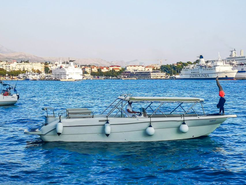 From Split: Blue Cave & 5 Islands with Vis & Hvar Boat Tour - Swimming at Budikovac Blue Lagoon