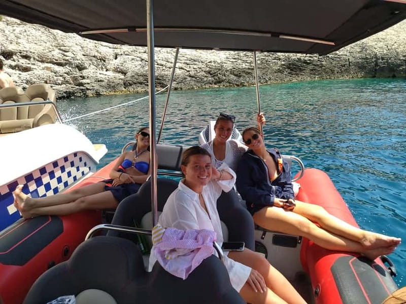 From Split: Blue Cave, Hvar, Mamma Mia, 5 Islands boat Tour - Limestone caves and the Stiniva viewpoint