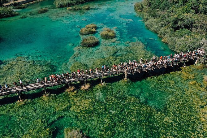 From Split: Krka Waterfalls Tour, Boat Cruise & Swimming - The boat ride from the park to Skradin