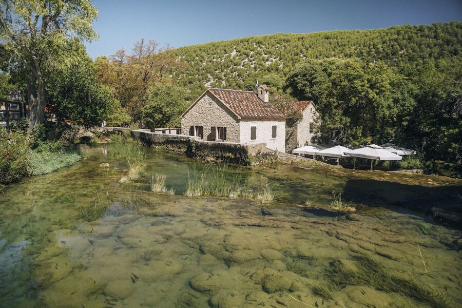 From Split: Krka Waterfalls Tour with Boat Cruise & Swimming - Jaruga connects nature with modern history