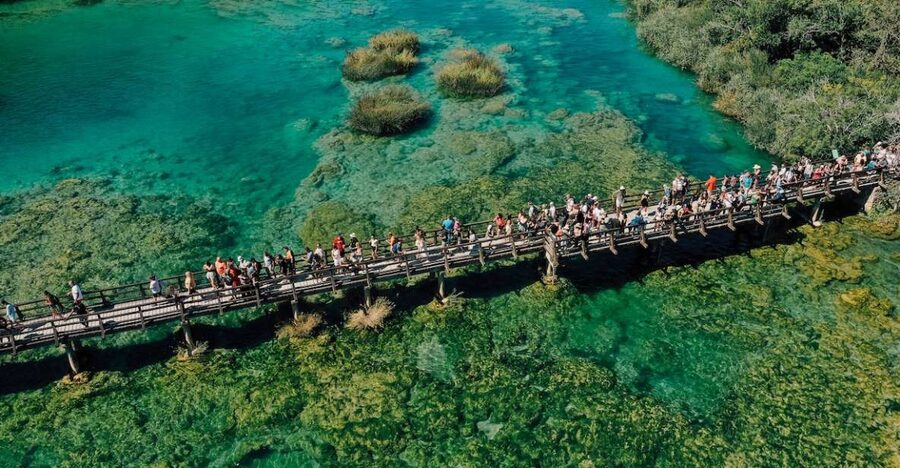 From Split: Krka Waterfalls Tour with Boat Cruise & Swimming - The bus ride sets up the day