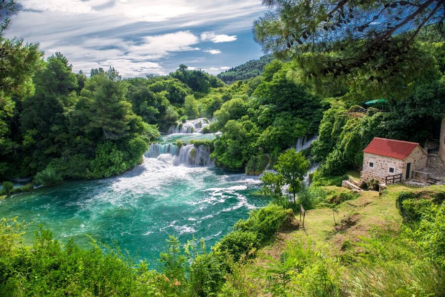 From Split: Krka Waterfalls Tour with Boat Ride & Swimming - Meeting in Split at Obala kneza Domagoja 3